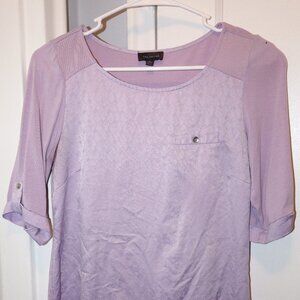 The Limited Lavender 3/4 Sleeve Blouse